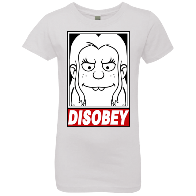 T-Shirts White / YXS Disobey Girls Premium T-Shirt
