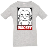 T-Shirts Heather Grey / 6 Months Disobey Infant Premium T-Shirt