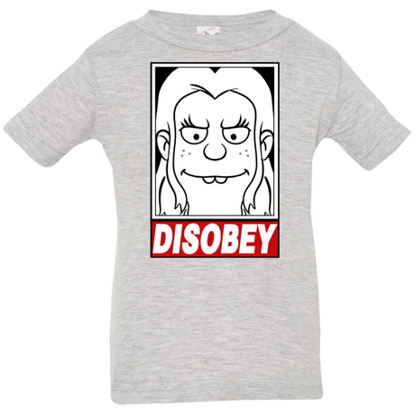 T-Shirts Heather Grey / 6 Months Disobey Infant Premium T-Shirt