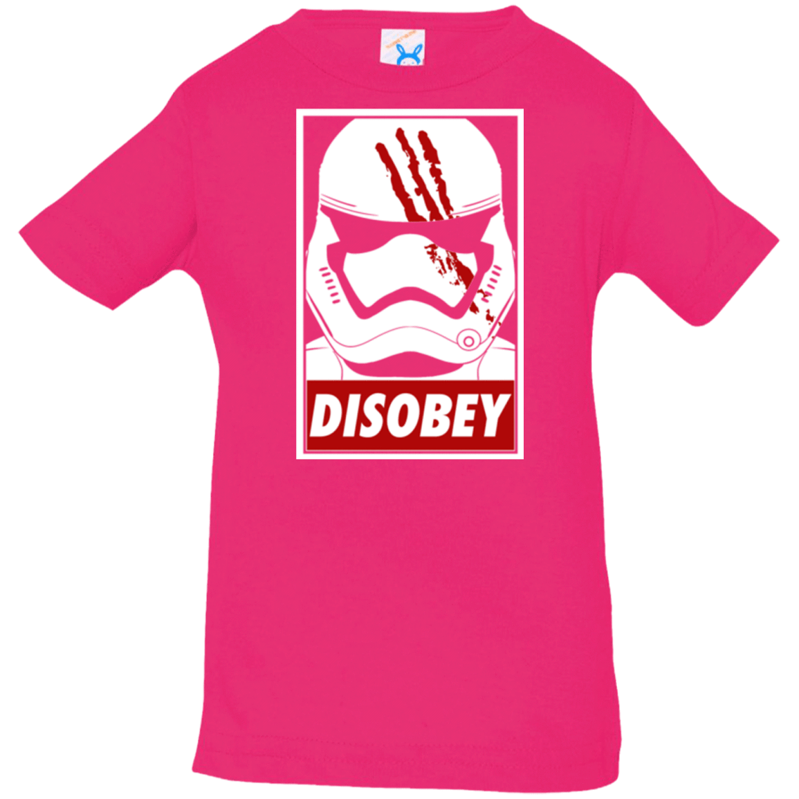 T-Shirts Hot Pink / 6 Months Disobey Infant Premium T-Shirt