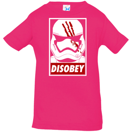 T-Shirts Hot Pink / 6 Months Disobey Infant Premium T-Shirt