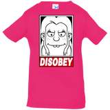 T-Shirts Hot Pink / 6 Months Disobey Infant Premium T-Shirt