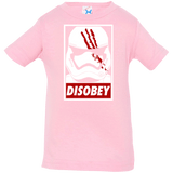 T-Shirts Pink / 6 Months Disobey Infant Premium T-Shirt