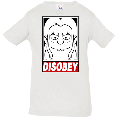 T-Shirts White / 6 Months Disobey Infant Premium T-Shirt