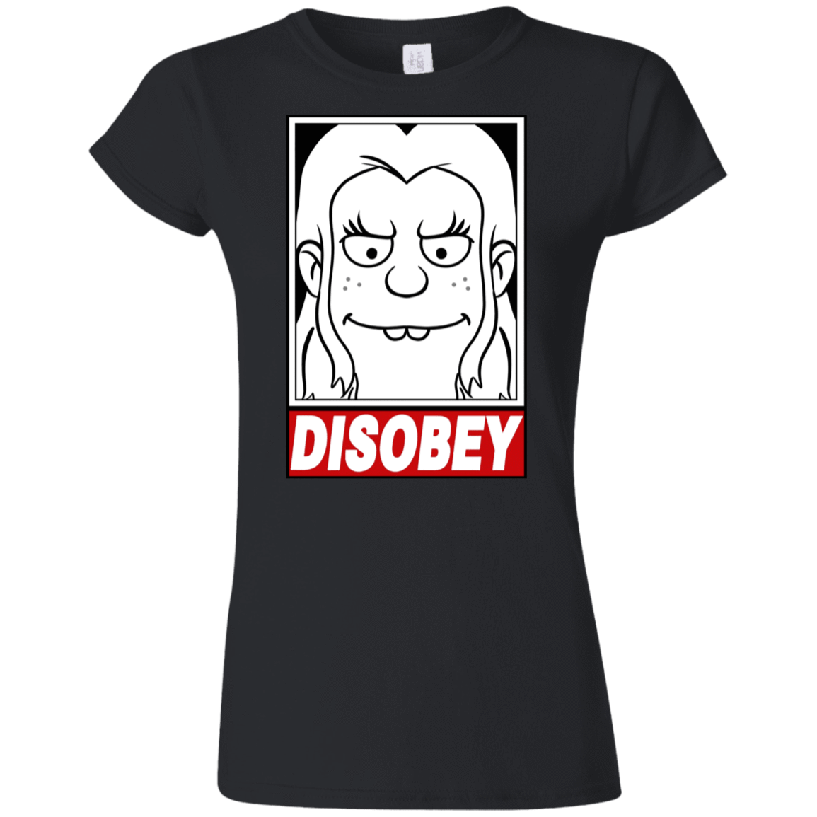 T-Shirts Black / S Disobey Junior Slimmer-Fit T-Shirt