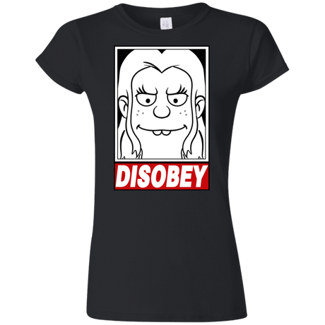 T-Shirts Black / S Disobey Junior Slimmer-Fit T-Shirt