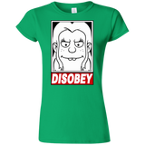 T-Shirts Irish Green / S Disobey Junior Slimmer-Fit T-Shirt