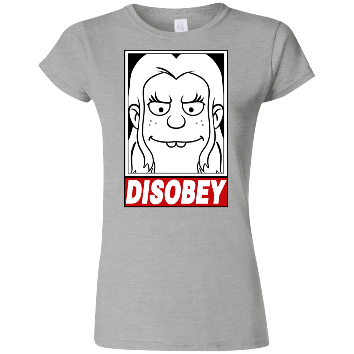 T-Shirts Sport Grey / S Disobey Junior Slimmer-Fit T-Shirt