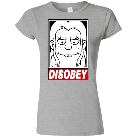 T-Shirts Sport Grey / S Disobey Junior Slimmer-Fit T-Shirt