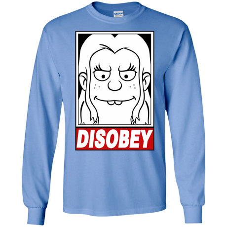 T-Shirts Carolina Blue / S Disobey Men's Long Sleeve T-Shirt