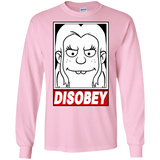 T-Shirts Light Pink / S Disobey Men's Long Sleeve T-Shirt