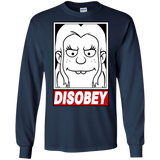 T-Shirts Navy / S Disobey Men's Long Sleeve T-Shirt