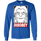 T-Shirts Royal / S Disobey Men's Long Sleeve T-Shirt