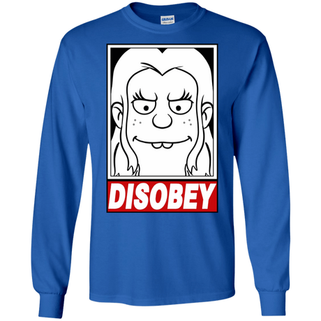 T-Shirts Royal / S Disobey Men's Long Sleeve T-Shirt