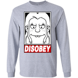 T-Shirts Sport Grey / S Disobey Men's Long Sleeve T-Shirt