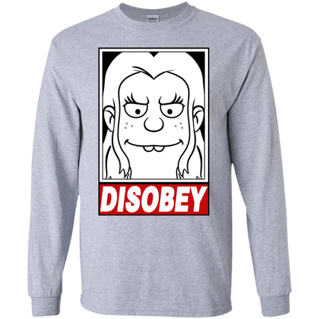 T-Shirts Sport Grey / S Disobey Men's Long Sleeve T-Shirt