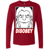 T-Shirts Cardinal / S Disobey Men's Premium Long Sleeve