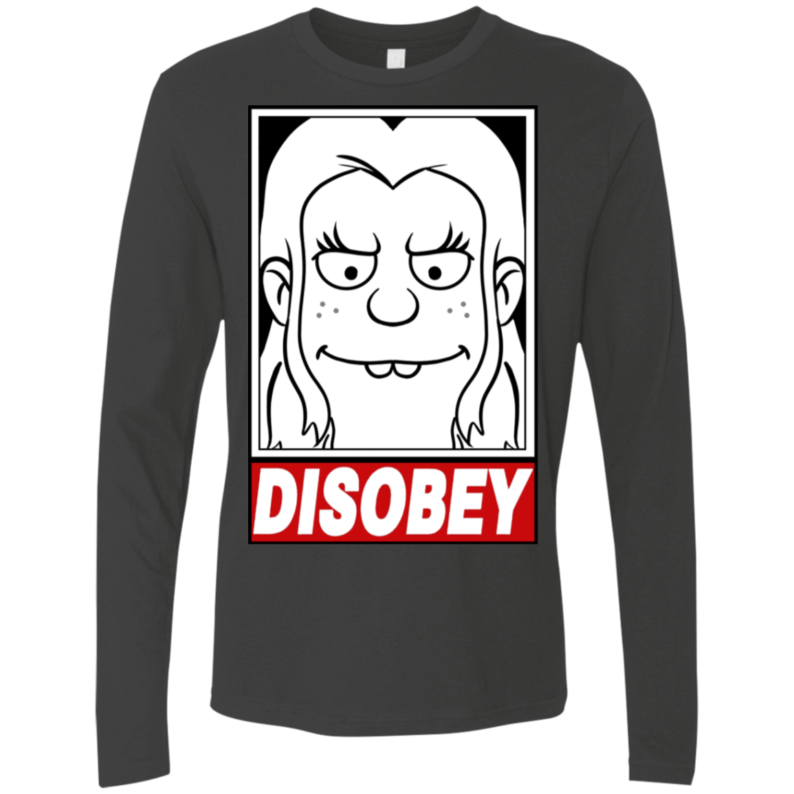 T-Shirts Heavy Metal / S Disobey Men's Premium Long Sleeve
