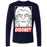 T-Shirts Midnight Navy / S Disobey Men's Premium Long Sleeve