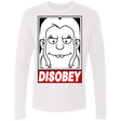 T-Shirts White / S Disobey Men's Premium Long Sleeve