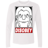 T-Shirts White / S Disobey Men's Premium Long Sleeve