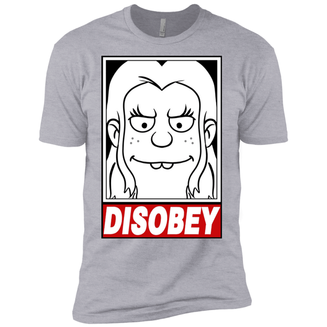 T-Shirts Heather Grey / X-Small Disobey Men's Premium T-Shirt
