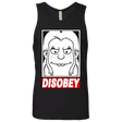 T-Shirts Black / S Disobey Men's Premium Tank Top
