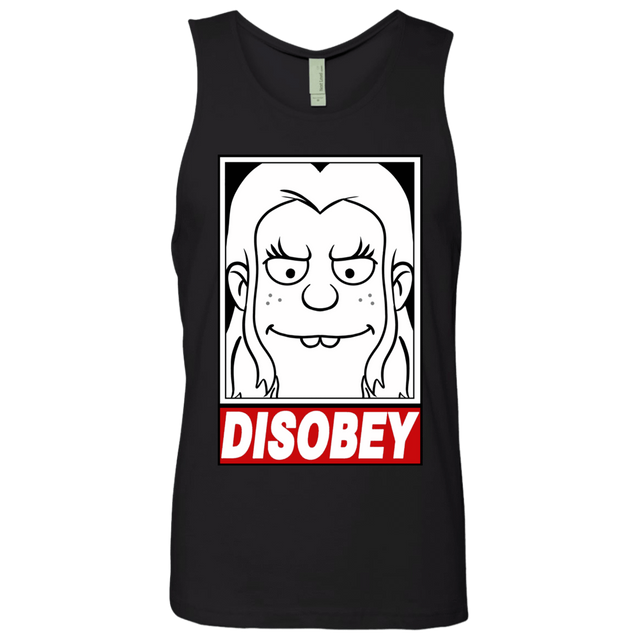 T-Shirts Black / S Disobey Men's Premium Tank Top