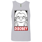 T-Shirts Heather Grey / S Disobey Men's Premium Tank Top