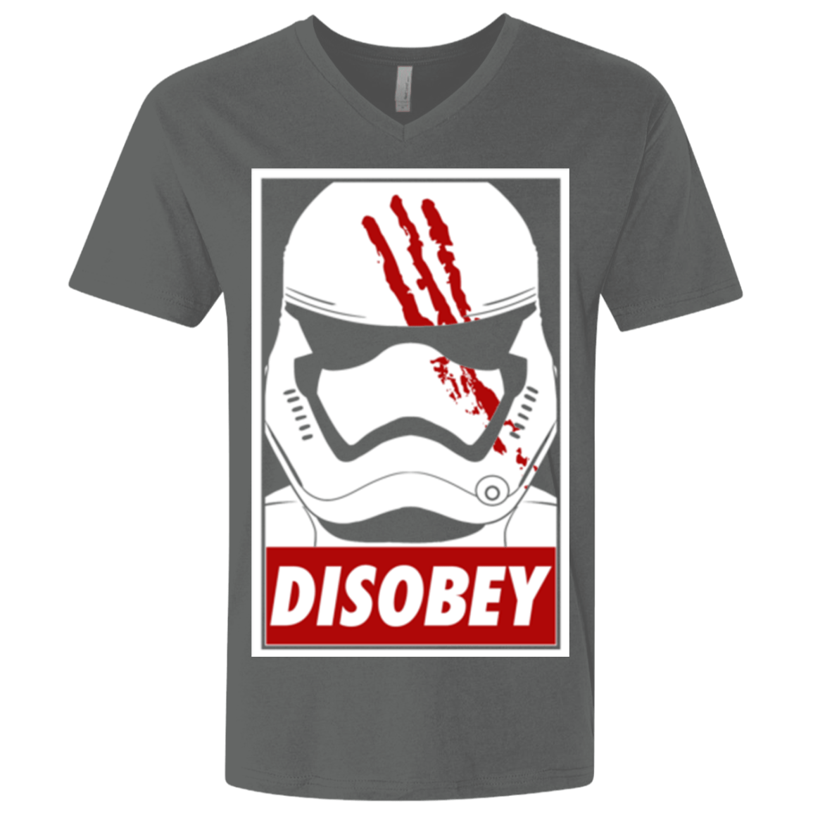 T-Shirts Heavy Metal / X-Small Disobey Men's Premium V-Neck