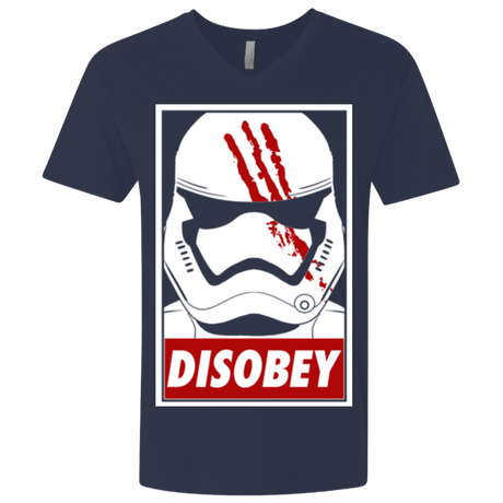 T-Shirts Midnight Navy / X-Small Disobey Men's Premium V-Neck