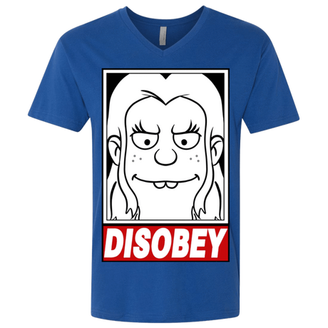 T-Shirts Royal / X-Small Disobey Men's Premium V-Neck