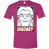 T-Shirts Antique Heliconia / S Disobey Men's Semi-Fitted Softstyle
