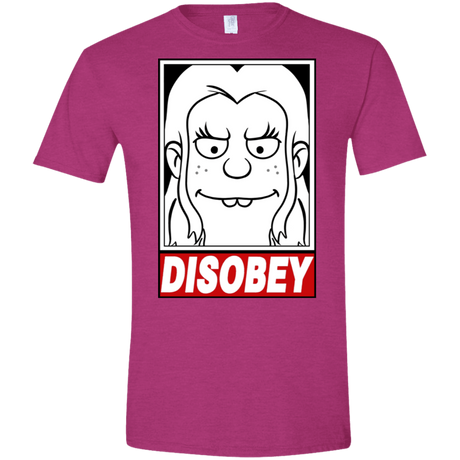 T-Shirts Antique Heliconia / S Disobey Men's Semi-Fitted Softstyle