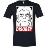 T-Shirts Black / X-Small Disobey Men's Semi-Fitted Softstyle