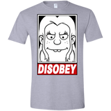 T-Shirts Sport Grey / X-Small Disobey Men's Semi-Fitted Softstyle