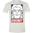 T-Shirts White / X-Small Disobey Men's Semi-Fitted Softstyle