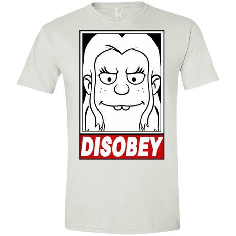 T-Shirts White / X-Small Disobey Men's Semi-Fitted Softstyle