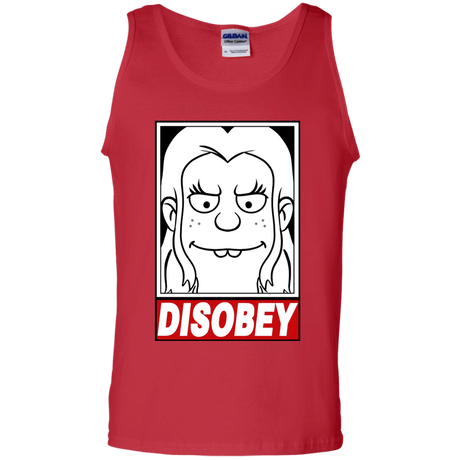 T-Shirts Red / S Disobey Men's Tank Top