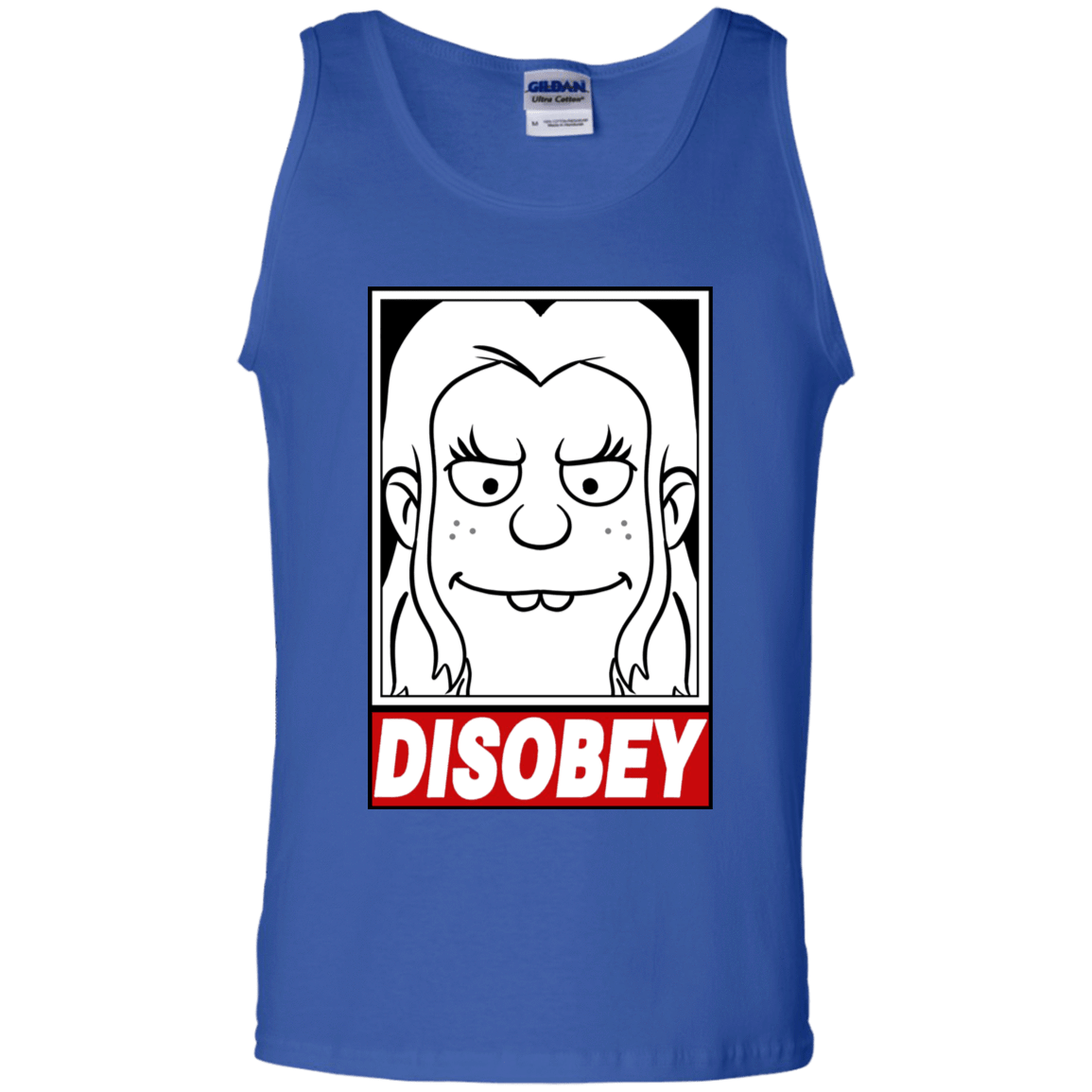 T-Shirts Royal / S Disobey Men's Tank Top