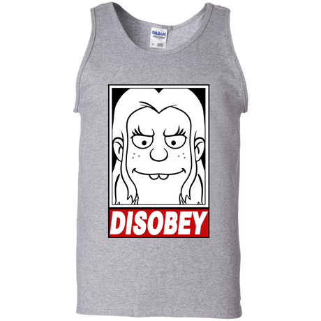 T-Shirts Sport Grey / S Disobey Men's Tank Top
