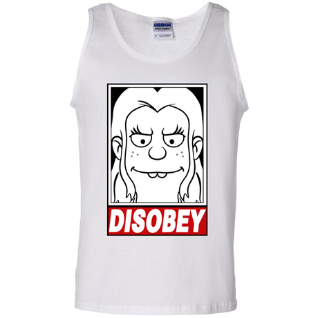 T-Shirts White / S Disobey Men's Tank Top