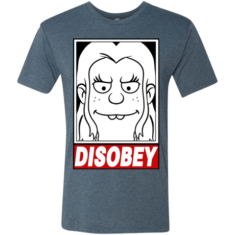 T-Shirts Indigo / S Disobey Men's Triblend T-Shirt