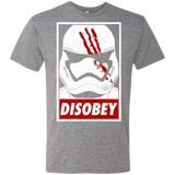 T-Shirts Premium Heather / Small Disobey Men's Triblend T-Shirt