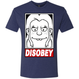 T-Shirts Vintage Navy / S Disobey Men's Triblend T-Shirt