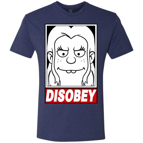 T-Shirts Vintage Navy / S Disobey Men's Triblend T-Shirt