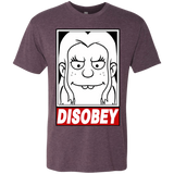 T-Shirts Vintage Purple / S Disobey Men's Triblend T-Shirt