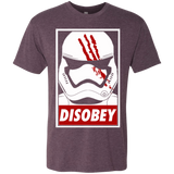 T-Shirts Vintage Purple / Small Disobey Men's Triblend T-Shirt