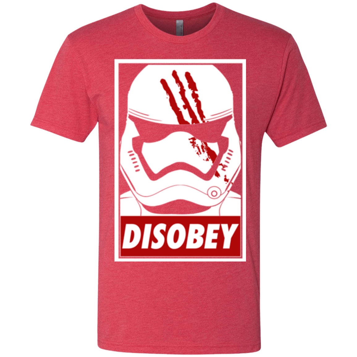 T-Shirts Vintage Red / Small Disobey Men's Triblend T-Shirt