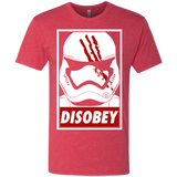 T-Shirts Vintage Red / Small Disobey Men's Triblend T-Shirt